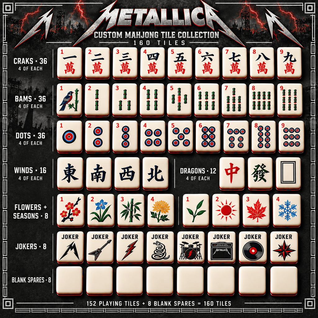 MTLC Premium Mahjong Set – Game Night Edition PNPA