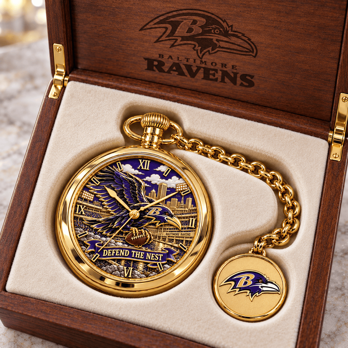 BTR PREMIUM VINTAGE POCKET WATCH NPL