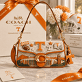 Premium TVF Coach Shoulder Cross With Charm LNTH