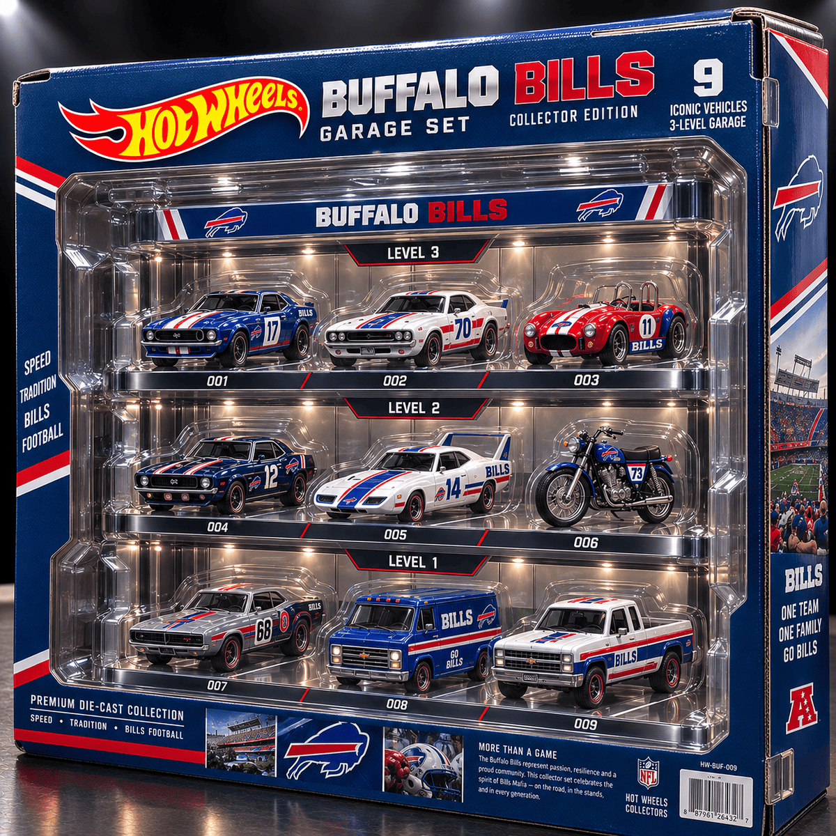 BFBL Premium Diecast Garage Set NTTB