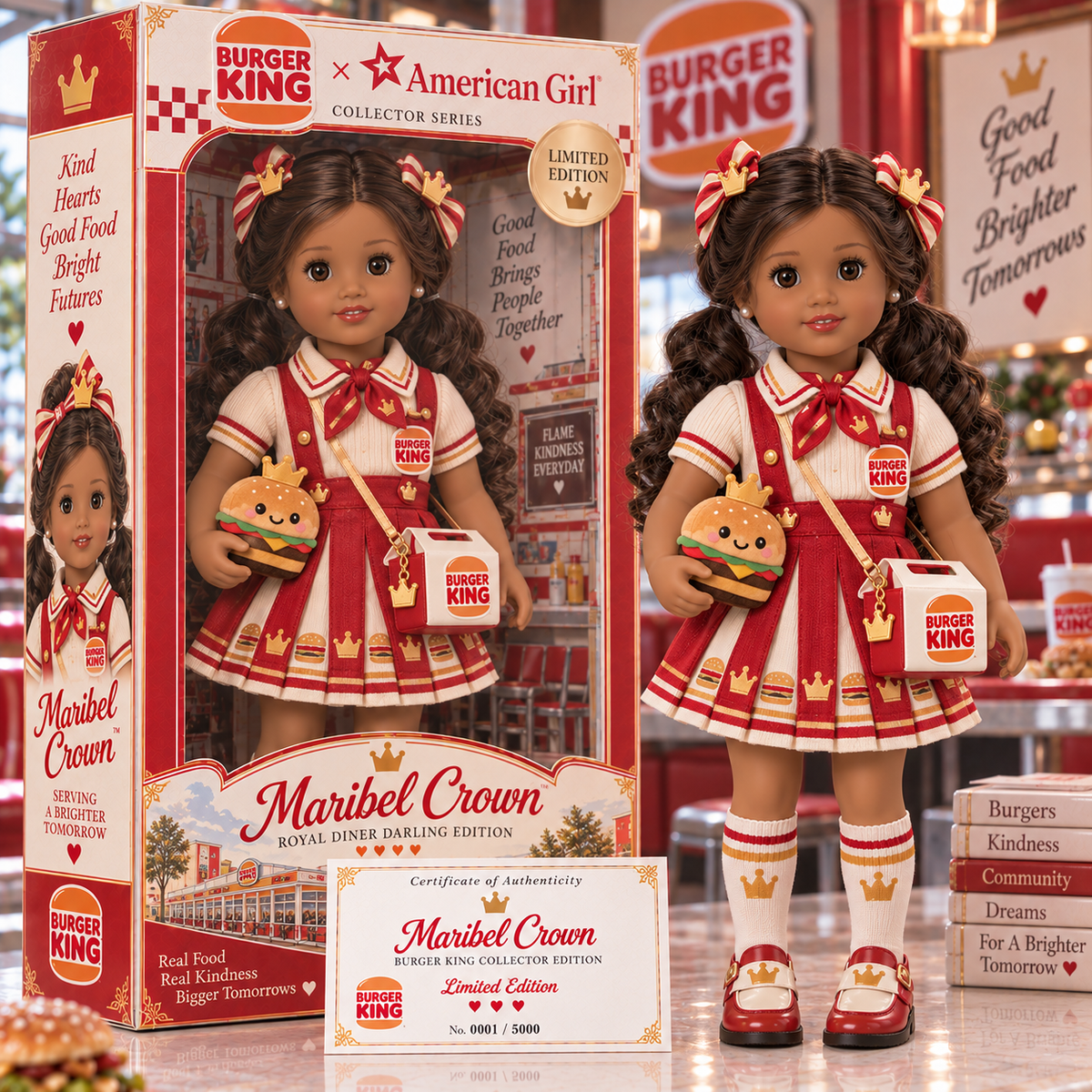 Premium BGK Commemorative Collector Doll NTNA
