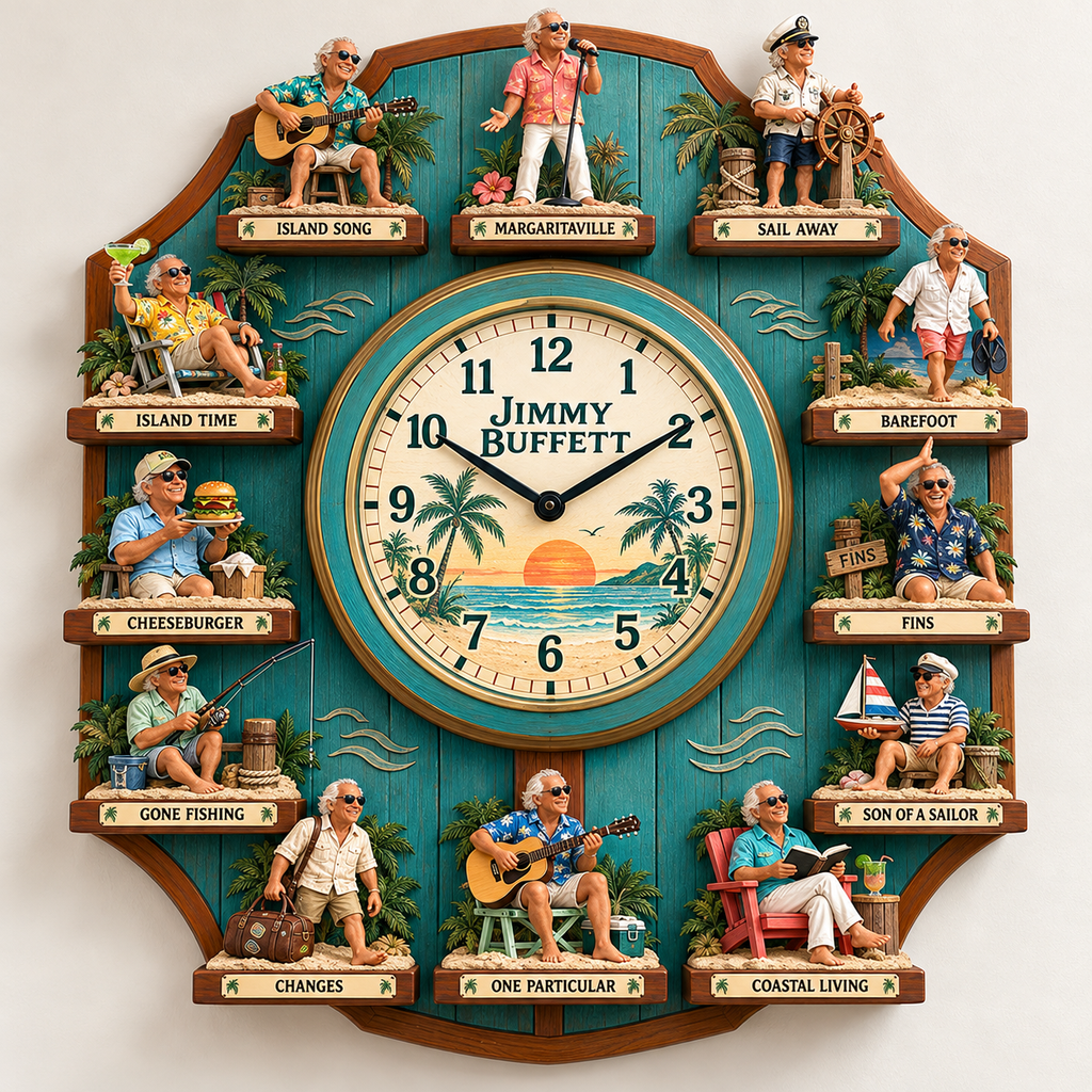 JBT Premium Mascot Sculpture Clock Collection PTKL
