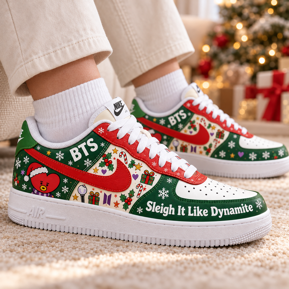 BTS Premium Christmas Low-Top Sneaker PTKL