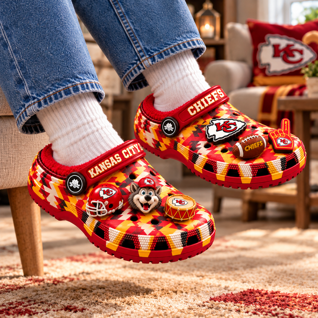 KCC Premium Fleece-Lined Crocs Clogs NTTB