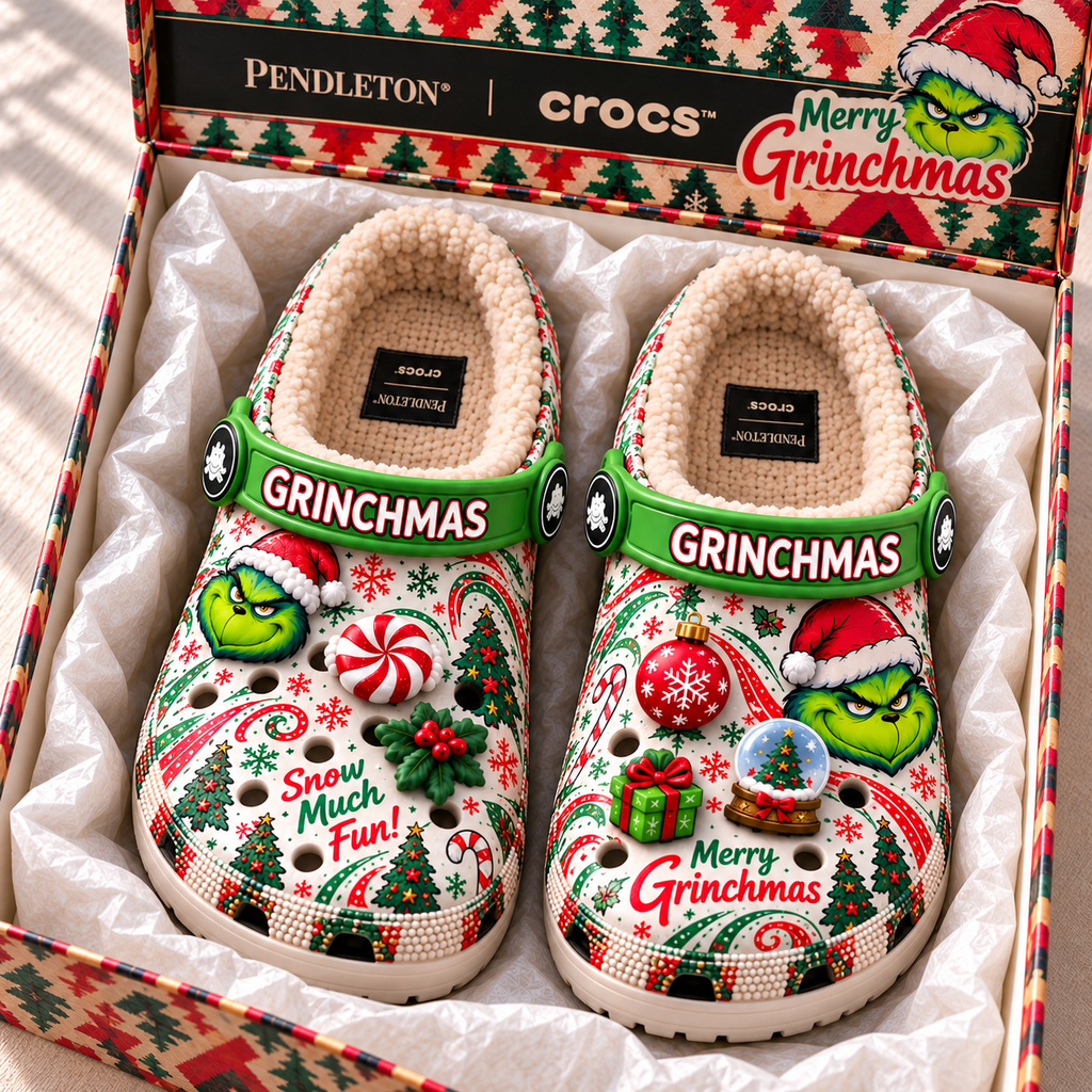TGR Premium Fleece-Lined Crocs Clogs NTTB