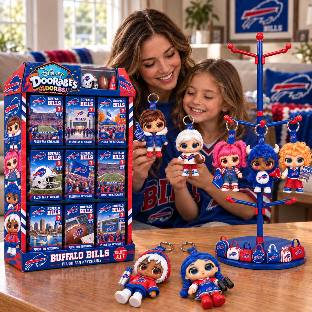 Premium BFBL Plush Keychain Collection NTVA