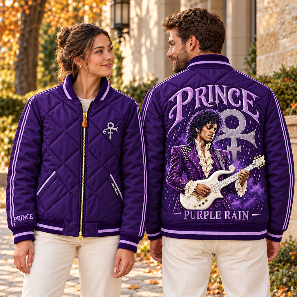 PRCE Premium Classic Quilted Bomber Jacket TMH