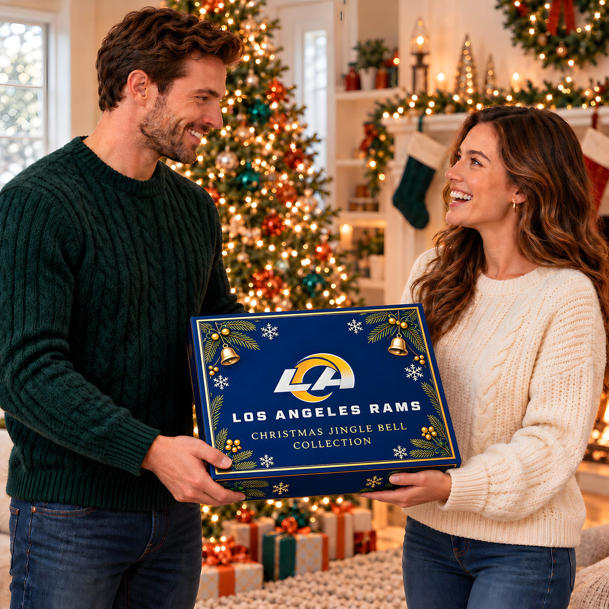 Premium LARS Christmas Bell Ornament PVNA