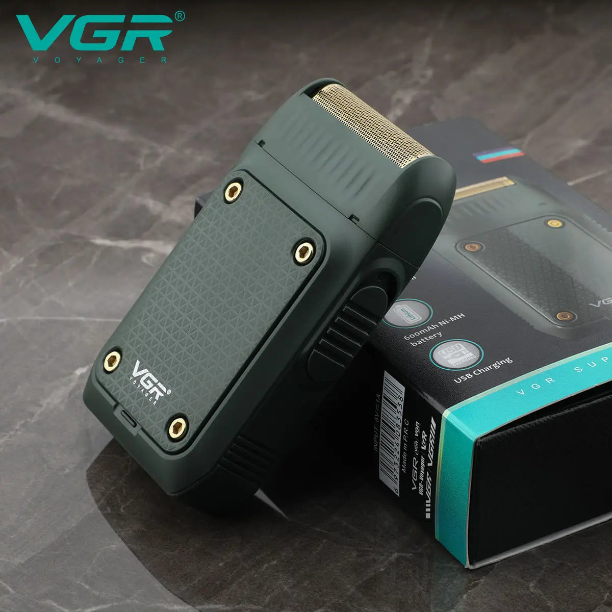 VGR 353 Razor Electric Shaver Professional Hair Trimmer Rechargeable Razors Portable Beard Trimmer Mini Hair Shaver for Men