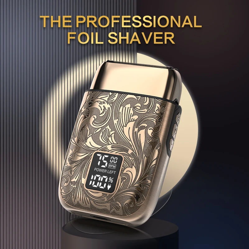 Ufree Close Shaver Electric Foil Shavers for Men, 3-Speed Electric Razor,  Home appliance, Face Shaving Beard Trimmer with LCD