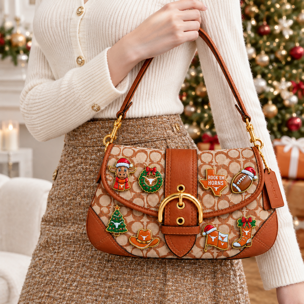 Texas Longhorns Soho Bag With Charm
