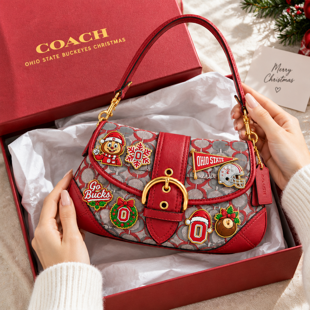Ohio State Buckeyes Soho Bag With Charm