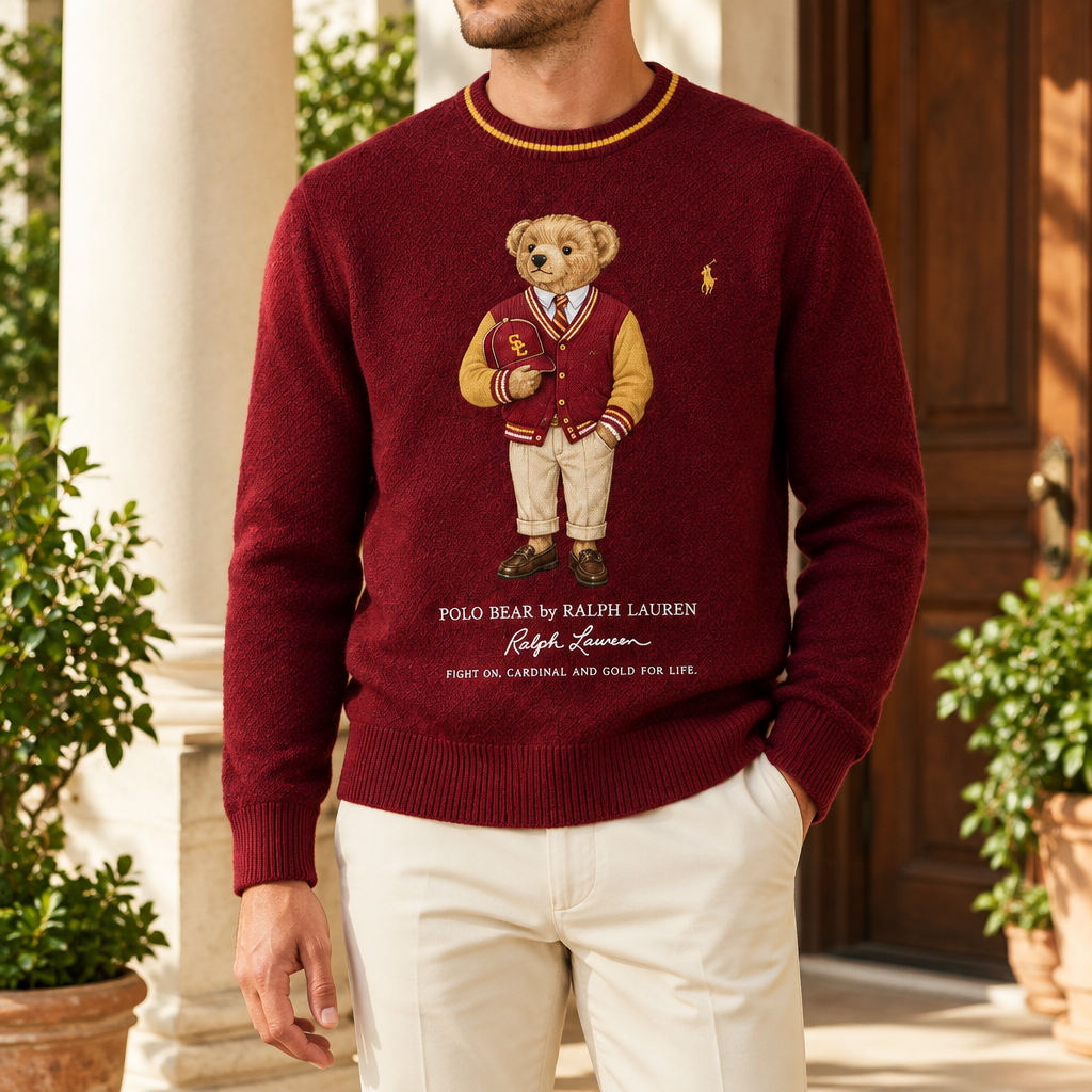 USC Trojans Premium Crewneck Sweater
