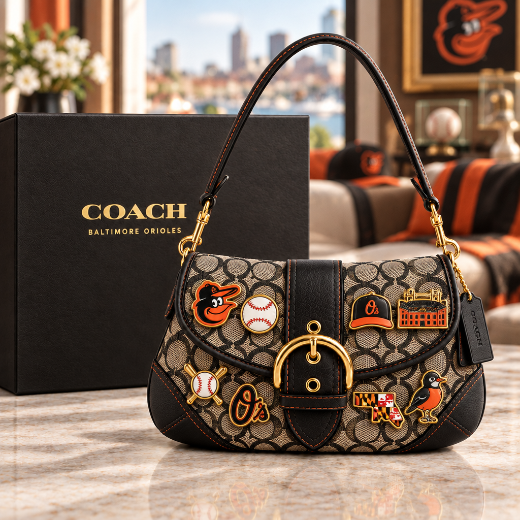 Baltimore Orioles Soho Bag With Charm