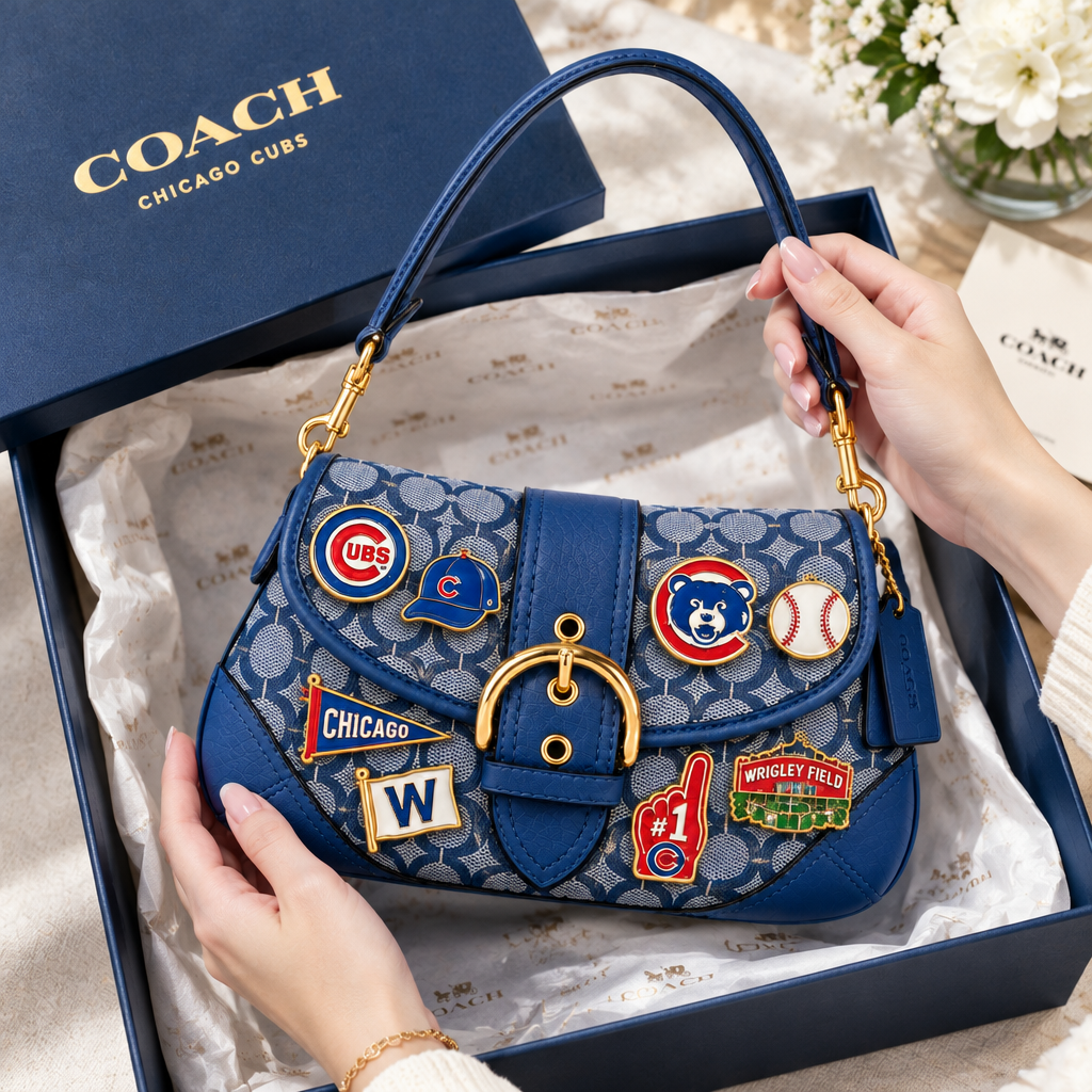 Chicago Cubs Soho Bag With Charm