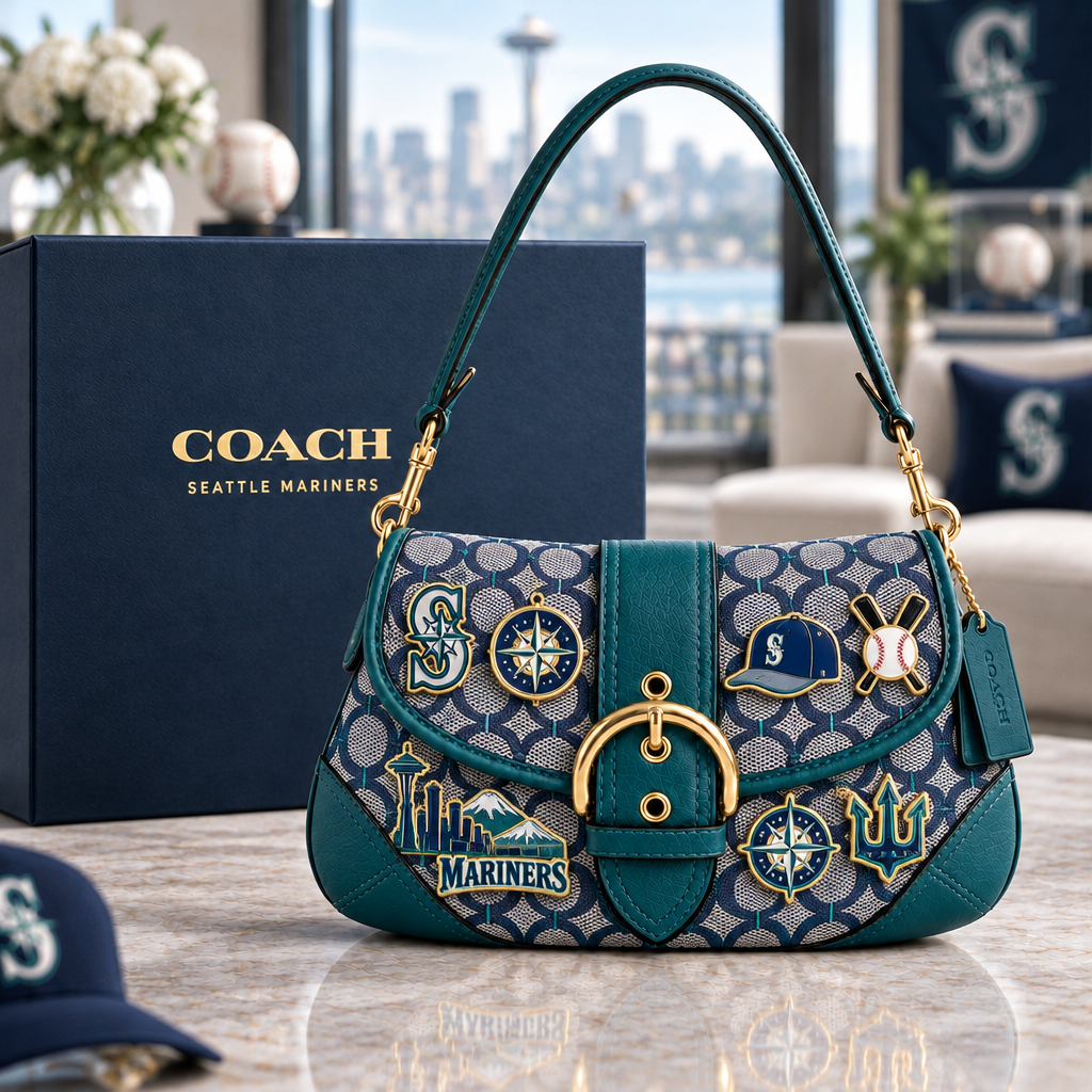 Seattle Mariners Soho Bag With Charm