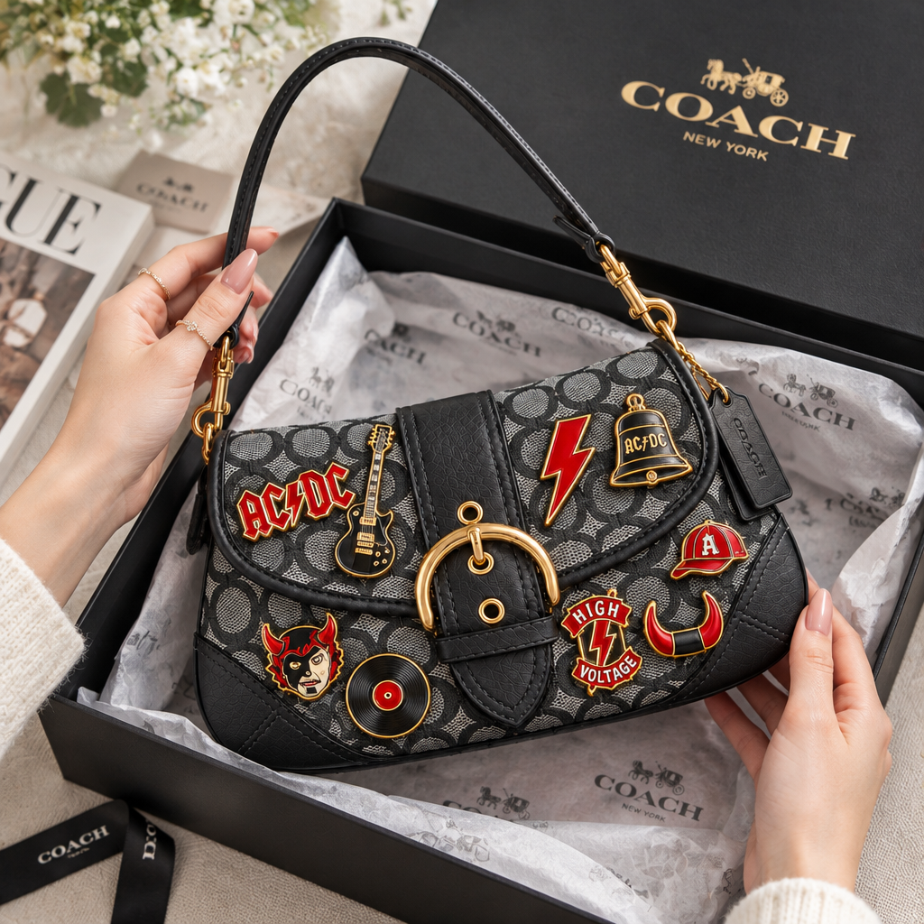 Ac Dc Soho Bag With Charm