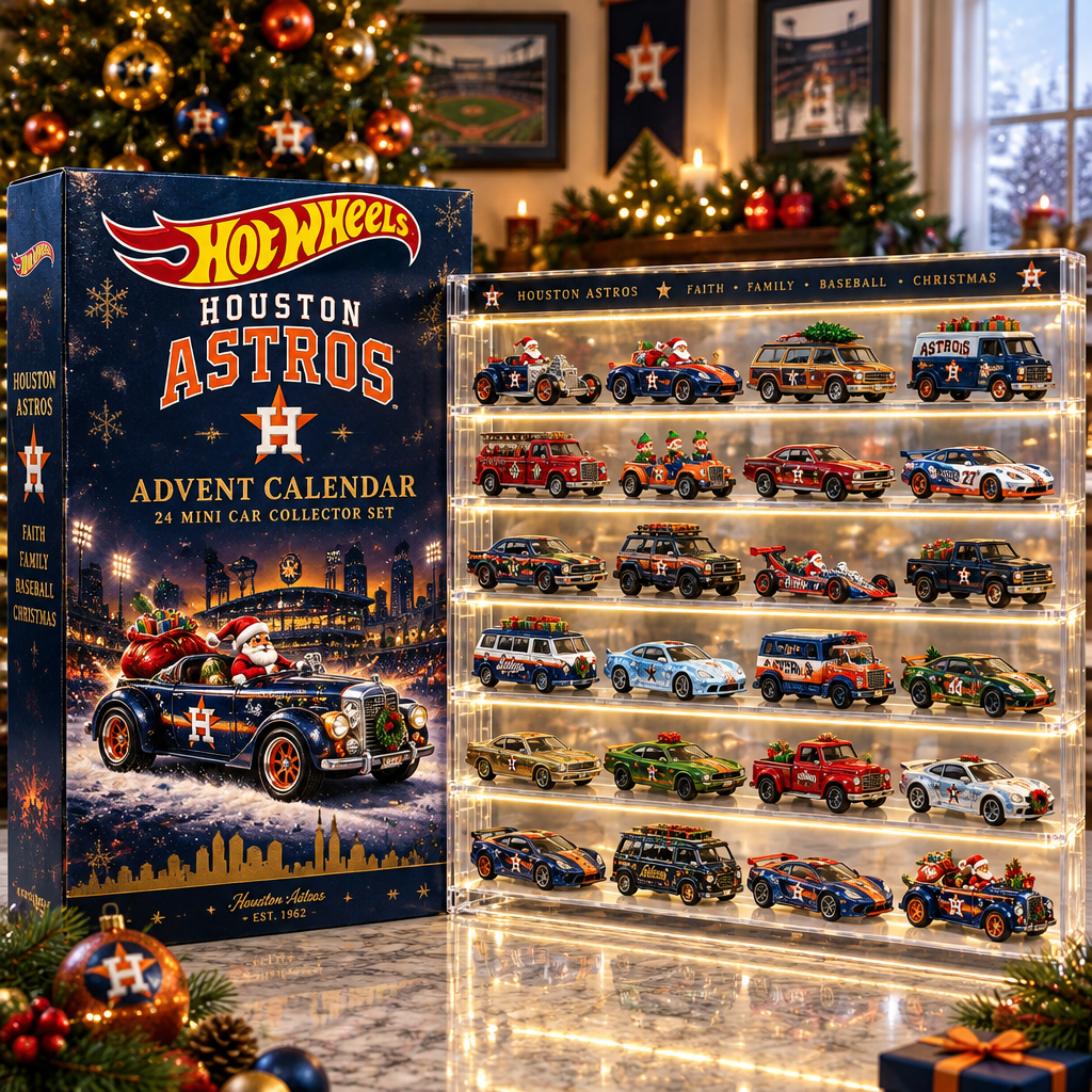 Houston Astros Premium Mini Car Advent Calendar