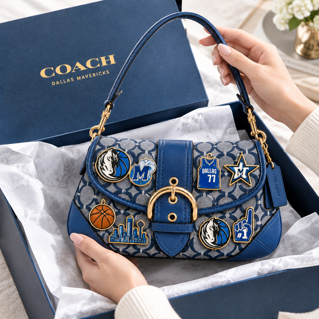 Dallas Mavericks Soho Bag With Charm